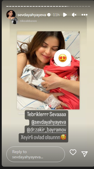 Məşhurlar Sevdanı belə təbrik etdilər - FOTO