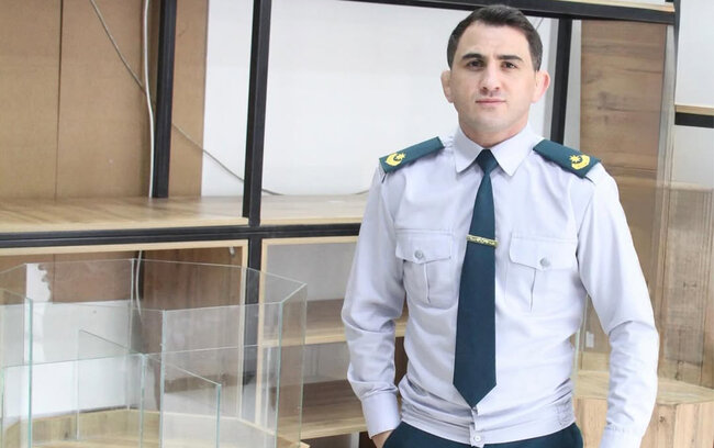 Hacı Əliyev mayor rütbəsi aldı - Foto