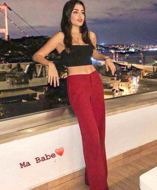 Hande Ercel bir dəri bir sümük qaldı - FOTOLAR