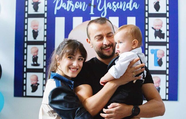 Hazalın əri saç əkdirdi