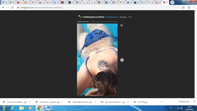 Mələk Heydərova bikinidə döymələrini nümayiş etdirdi - FOTOLAR