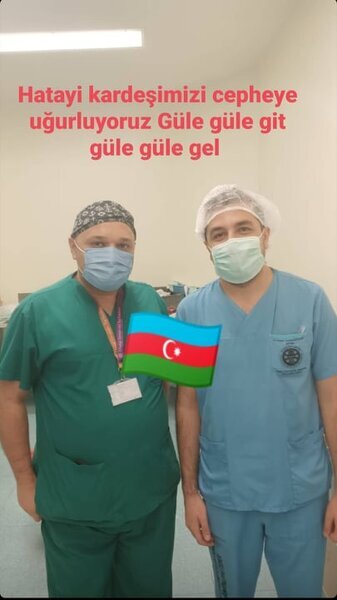 Bu həkim ailəsi üçün video çəkib, gizlincə cəbhəyə getdi - FOTO