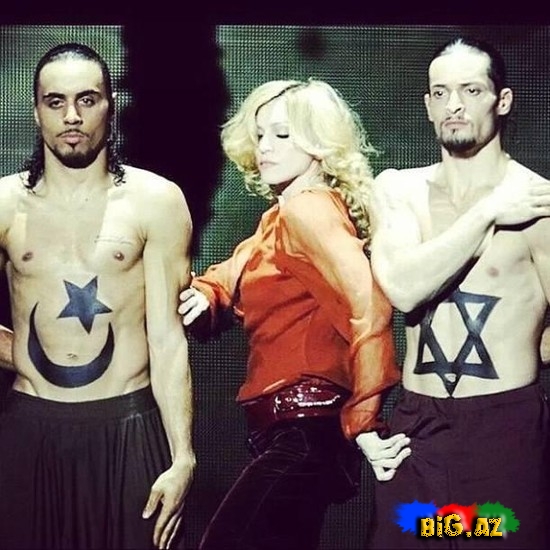 Madonnadan İsrail və Fələstinə sülh çağırışı - FOTO