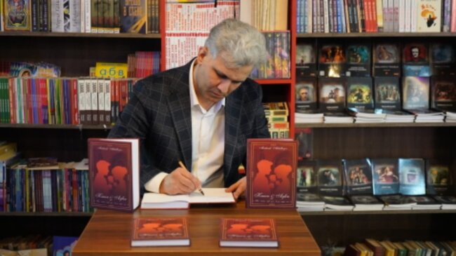 Mirhicab Abdullayev yeni kitabını təqdim etdi - FOTOLAR