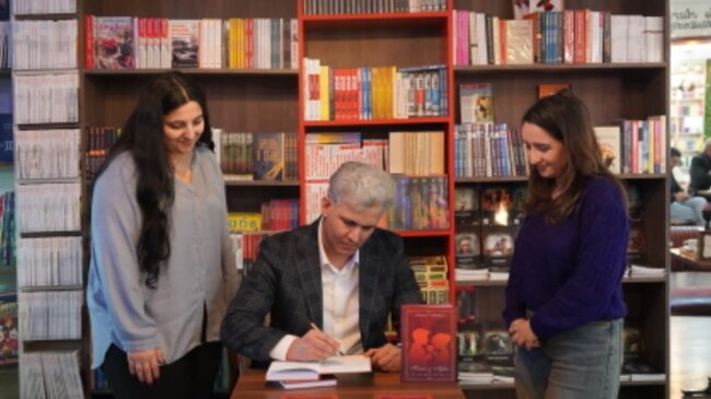 Mirhicab Abdullayev yeni kitabını təqdim etdi - FOTOLAR