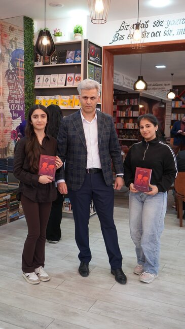 Mirhicab Abdullayev yeni kitabını təqdim etdi - FOTOLAR
