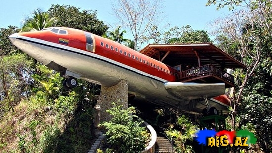 Təyyarə otelə çevrilərsə... - FOTO