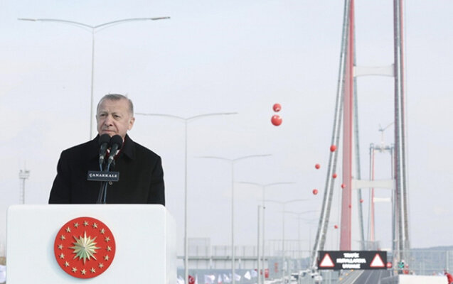Türkiyədə dünyanın ən hündür asma körpüsü açıldı - FOTO