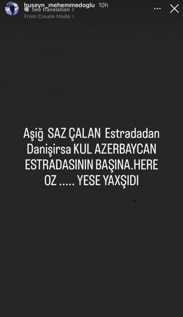 Xanımı Samirəni seçəndən sonra qalmaqallı paylaşım etdi