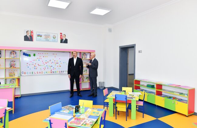 İlham Əliyev Şəmkirdə - Fotolar