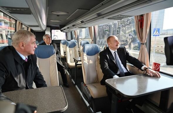 İlham Əliyev Ağ Şəhərdə təməlqoyma mərasimində iştirak edib - YENİLƏNİB + FOTO