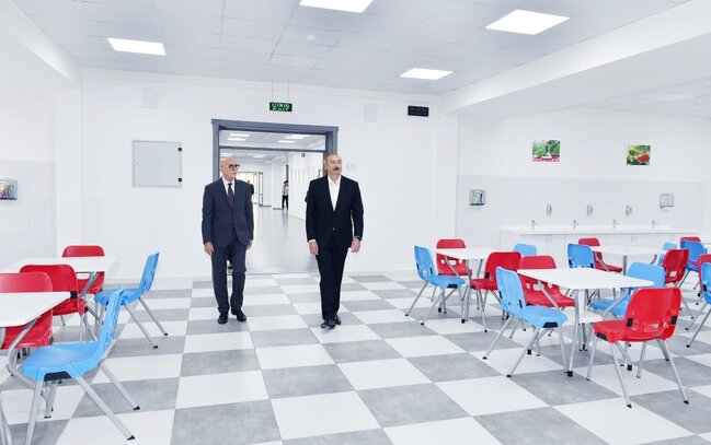 İlham Əliyev Şəmkirdə - Fotolar