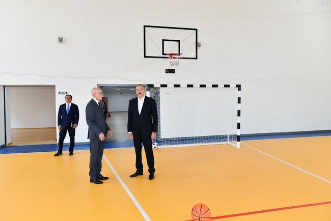 İlham Əliyev Şəmkirdə - Fotolar