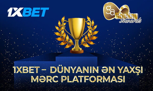 1xBet ən yaxşı idman mərc platforması olaraq seçilib