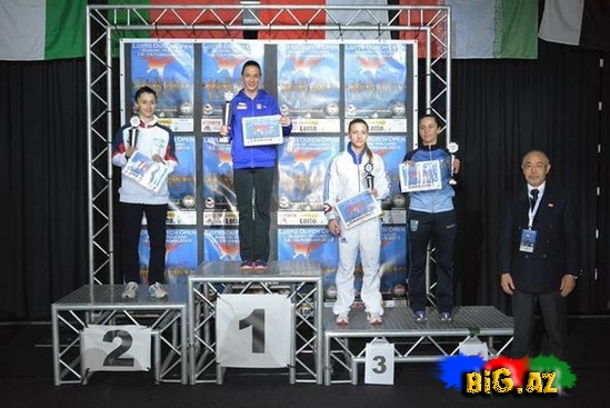 Azərbaycanlı qız Avropada qələbə qazandı - FOTO