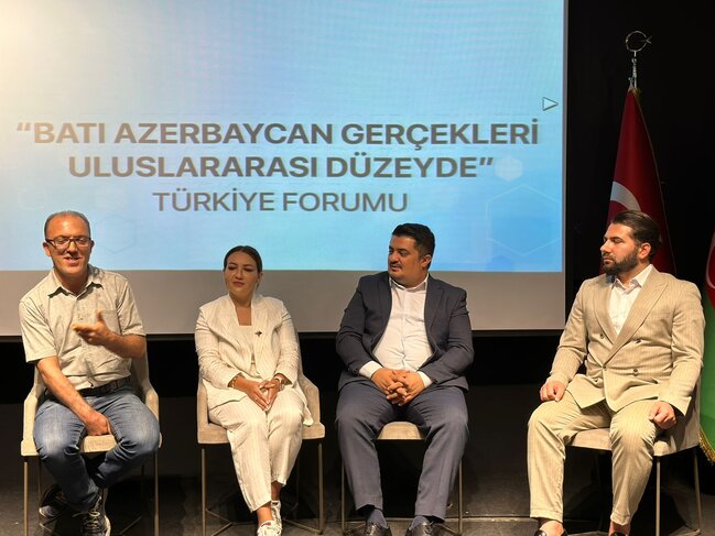 "Qərbi Azərbaycan həqiqətləri beynəlxalq müstəvidə" Türkiyə Forumu keçirildi - FOTO