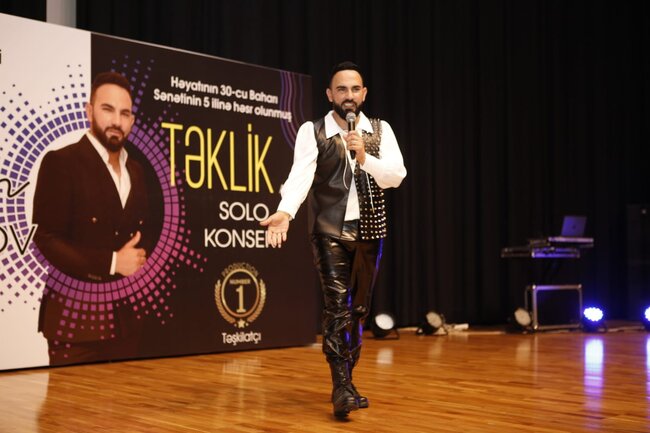Rəvanın "Təklik" adlı solo konserti keçirildi-FOTOLAR