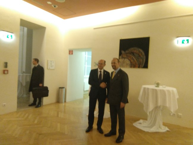 Energetika naziri Pərviz Şahbazov OPEC Konfransının prezidenti ilə görüşüb