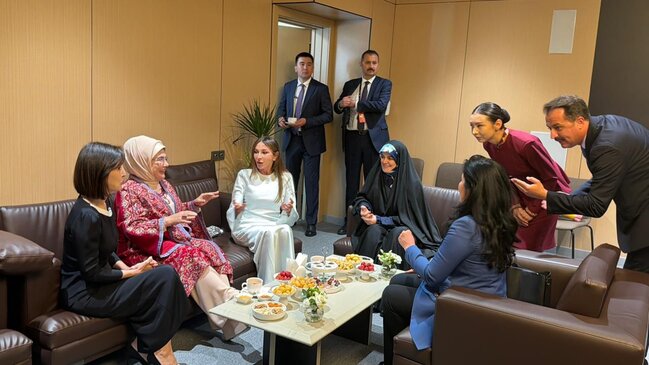 Prezident və xanımı 6-cı Dünya Köçəri Oyunlarının açılış mərasimində - Fotolar+Video