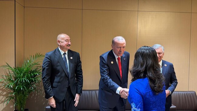 Prezident və xanımı 6-cı Dünya Köçəri Oyunlarının açılış mərasimində - Fotolar+Video