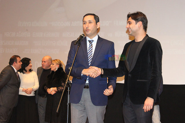 "Həddən artıq uyğunluq" filminin qala gecəsində olanlar - FOTOLAR