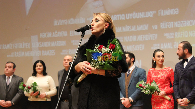 "Həddən artıq uyğunluq" filminin qala gecəsində olanlar - FOTOLAR