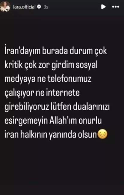 İrandan çıxa bilməyən məşhur müğənni KÖMƏK İSTƏDİ