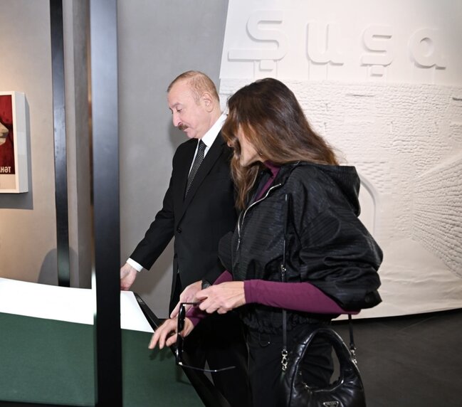 Bakıda Zəfər Muzeyinin açılışı olub