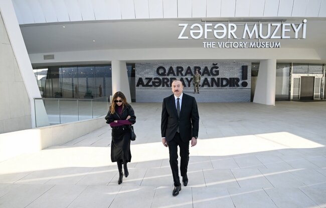 Bakıda Zəfər Muzeyinin açılışı olub