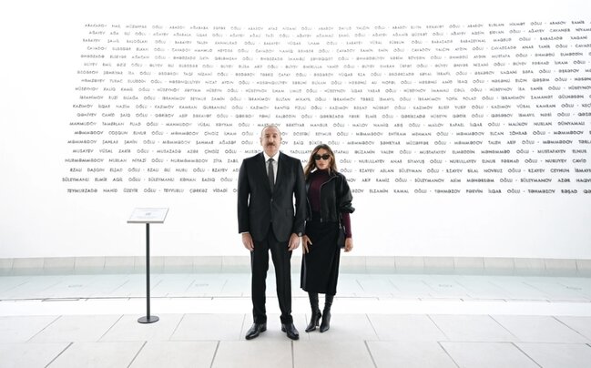 Bakıda Zəfər Muzeyinin açılışı olub