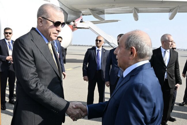 Rəcəb Tayyib Ərdoğan Azərbaycana gəlib