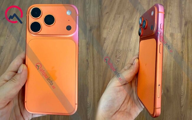 Bakıda vətəndaş narıncı "iPhone" aldı, indi rəngi dəyişir - Video