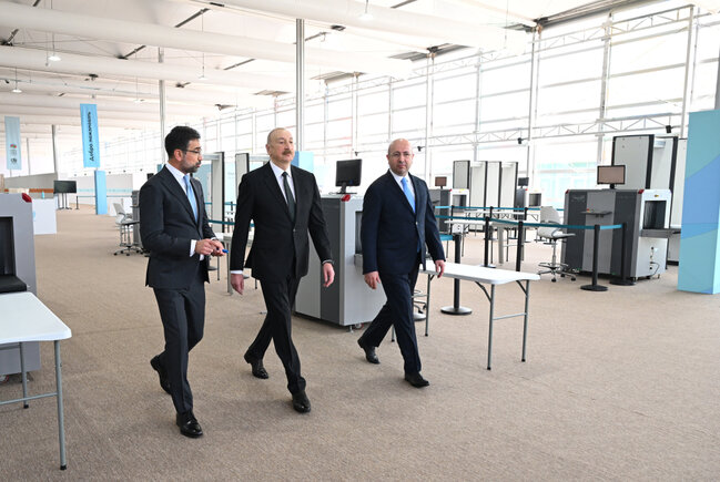 Prezident Bakı Olimpiya Stadionunda - Fotolar
