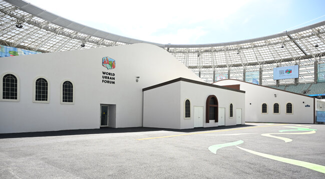 Prezident Bakı Olimpiya Stadionunda - Fotolar