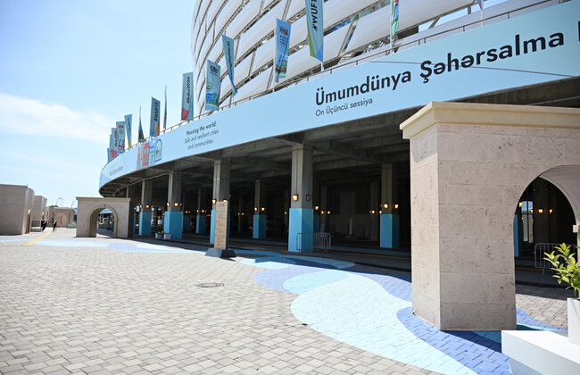Prezident Bakı Olimpiya Stadionunda - Fotolar