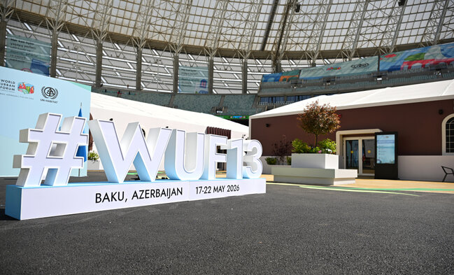 Prezident Bakı Olimpiya Stadionunda - Fotolar