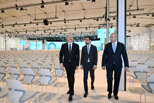 Prezident Bakı Olimpiya Stadionunda - Fotolar