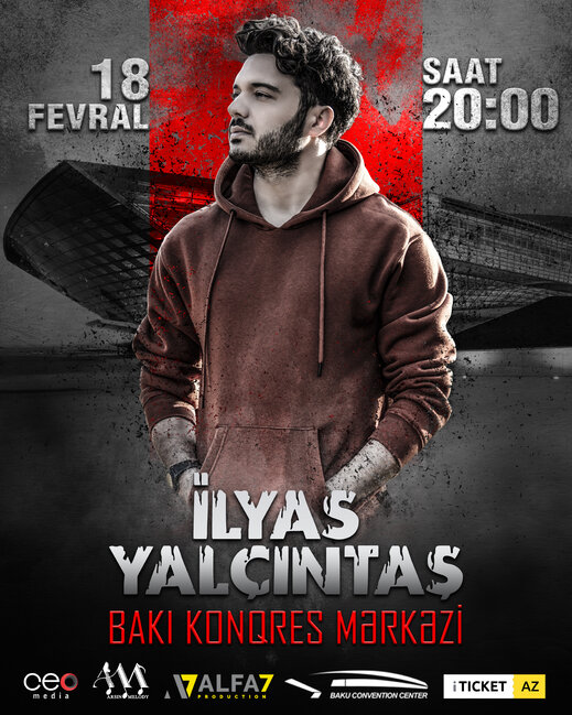 Türkiyənin sevimli müğənnisi İlyas Yalçıntaş Bakıda konsert verəcək