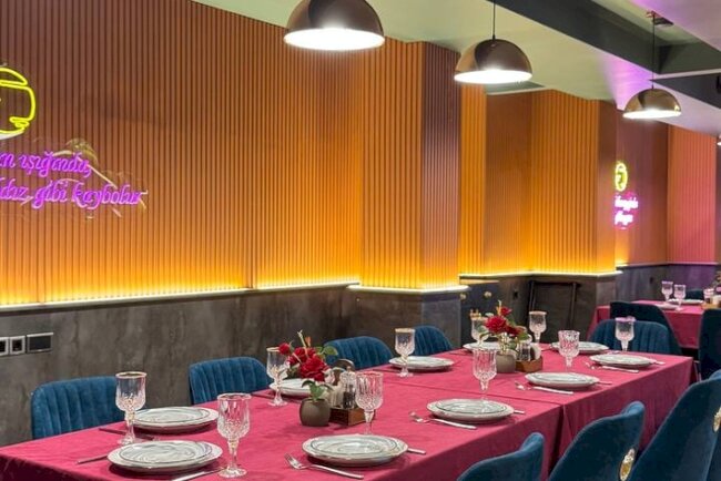 Bakıda yeni açılan möhtəşəm restoran - DOLUNAY sizin yolunuzu gözləyir! - FOTO/VIDEO