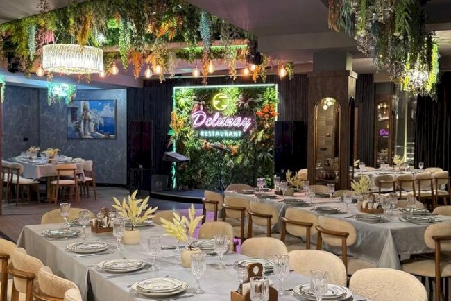 Bakıda yeni açılan möhtəşəm restoran - DOLUNAY sizin yolunuzu gözləyir! - FOTO/VIDEO