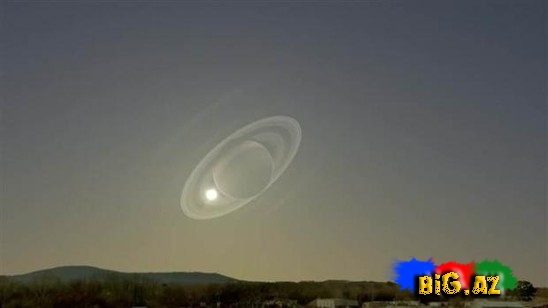 Saturn dünyanın yanından keçərsə - FOTO