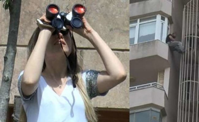 Bu xanımın nəyə baxdığını biləndə dəhşətə gələcəksiz - VİDEO