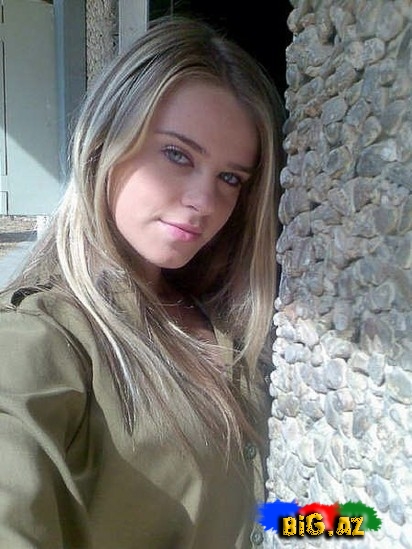 İsrail ordusunda xidmət edən gözəl qızlar - FOTO