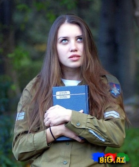 İsrail ordusunda xidmət edən gözəl qızlar - FOTO