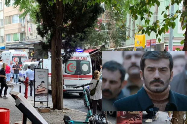 İstanbulda məşhur aktyorun kafesinə silahlı hücum: Yaralılar var - FOTO