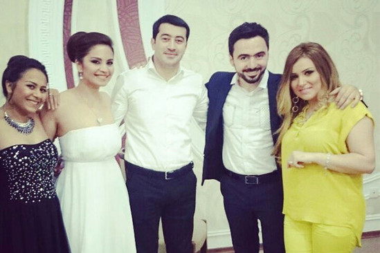 Gizlin evlənən rəqqasə Sevda toy FOTOLARINI paylaşdı