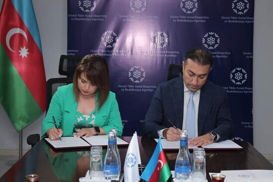 Dövlət Tibbi-Sosial Ekspertiza və Reabilitasiya Agentliyi ilə "AWWA Azerbaijan" arasında Memorandum imzalanıb