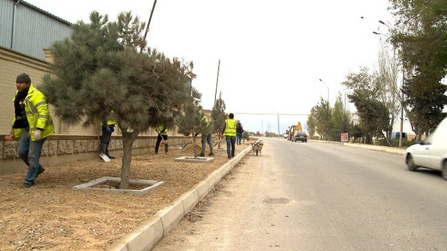 Zığ-Suraxanı yolunun 2.7 km-lik hissəsinin yenidən qurulması yekunlaşır - VİDEO / FOTO