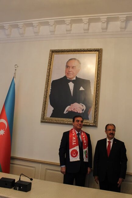 Türkiyənin səfirinin Gəncəyə rəsmi səfəri