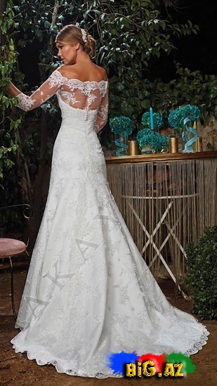 2015-ci ilin gəlinlik modelləri - FOTO